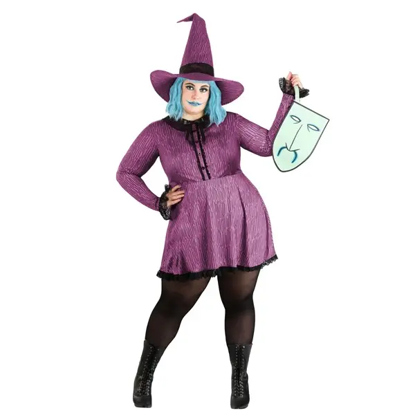 Plus Size Nightmare Before Christmas Shock Costume Dress (© Disney)