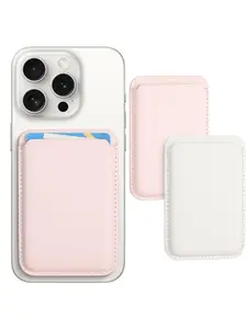 Magnetic Phone Smartphone Cellphone Card Holder Wallet, Safe Storage for Cards, Perfect Gift for Men Women Father Nana Mama, Secure Card Organizer