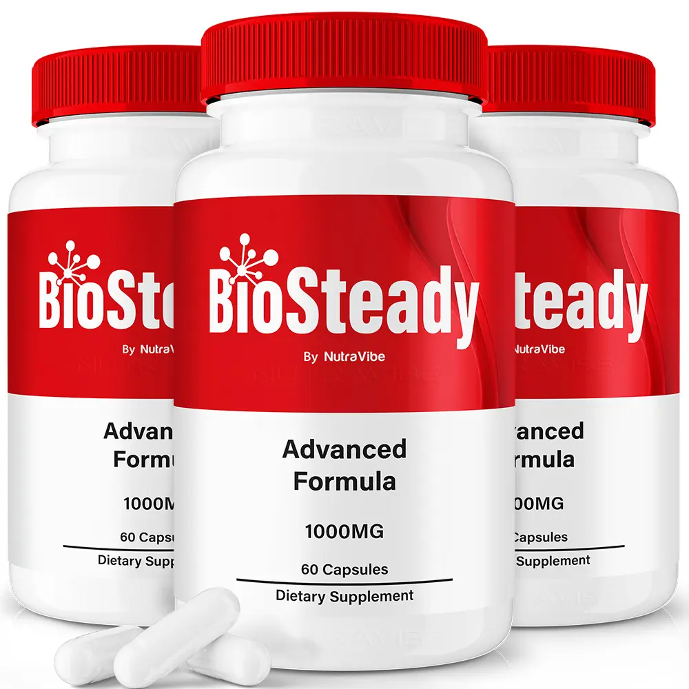 3 Pack: BioSteady Advanced Formula