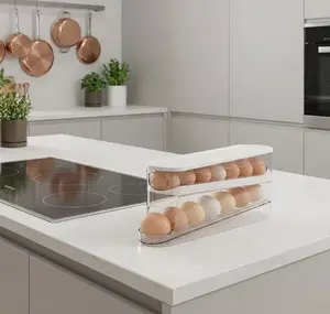 EverydayEase Stackable Bins - Durable Home Goods for Organized Living - Vertical Precision Design - Secure-Fit Lids - Minimalist Storage Solution space-saving organizer house