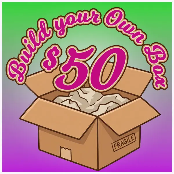 $50 Customizable Toy or Figure Build-Your-Own Box, Novelty Item for Toys& Hobbies Enthusiasts