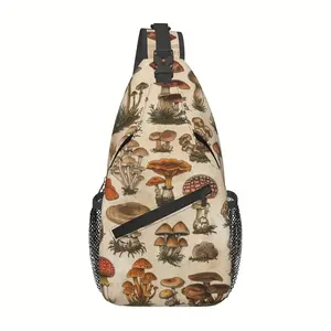 Crossbody Chest  Hiking Backpack Mushroom Atlas Shoulder  Folding Large Capacity Fashion Durable Can Be Used For Shopping, Work, Leisure Travel Beach  Fishing Backpack Travel Accessories Must Have Backpack For School Back Christmas Gifts bag