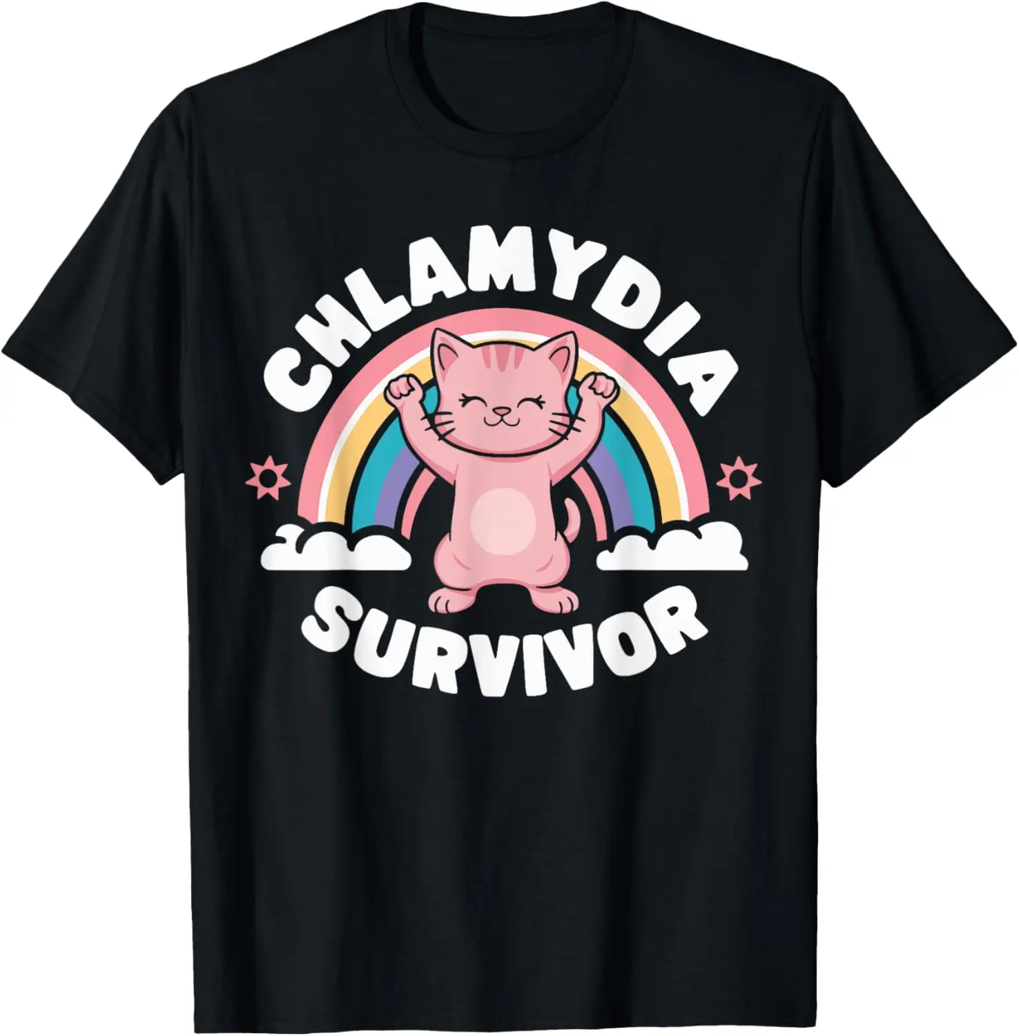 Chlamydia Survivor T-Shirt Cotton gift T