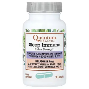 Quantum Health Sleep Immune, Melatonin, 30 Capsules