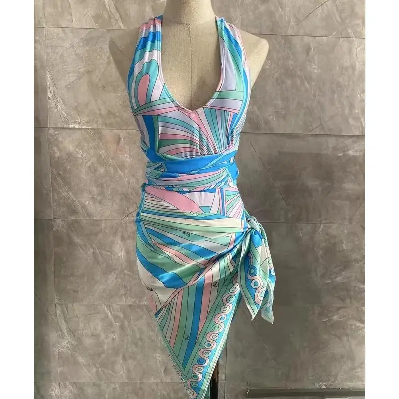 Hot Luxury Sexy Brand Bikini 2025 Swimsuit Swimwear Women Designer Push Up Bikini Set Beachwear Bathing Suit Biquini