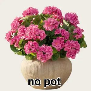 Outdoor Artificial Flowers Spring Summer Tulips, 8/16 Pieces Realistic Silk Tulip Home Decor, 14.4 Inch Fake Plants for Outdoor Decoration