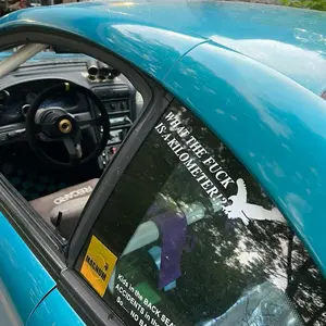 WTF IS A KILOMETER?! Decal