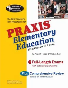 USED Book - Praxis, Elementary Education (Test Codes 0011 & 0014) by Anita Price Davis Ed.D. (Paperback) - english