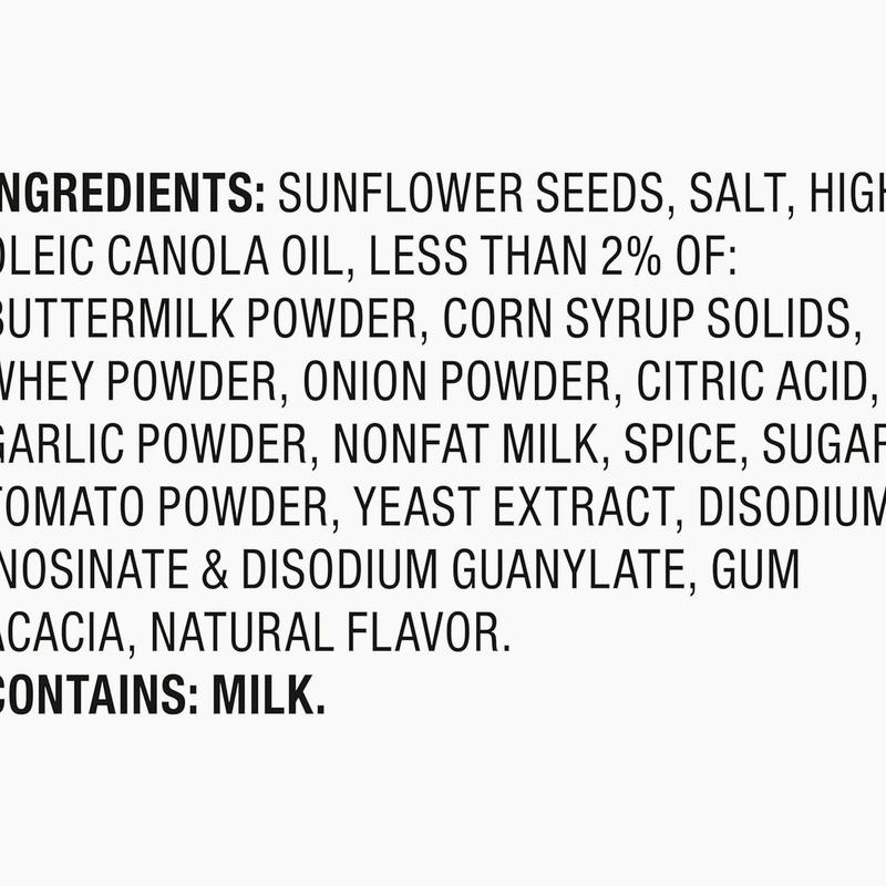 DAVID Sunflower Seeds, Ranch Flavor, 1.625 oz. (Pack of 12)