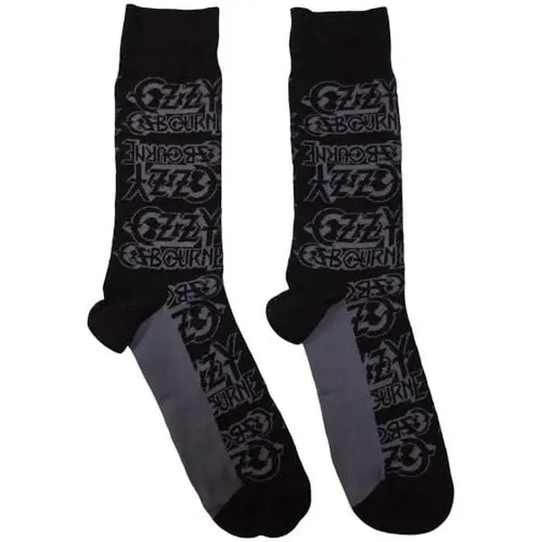 Ozzy Osbourne Logo Repeat Crew Socks
