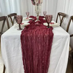 1 Pack Cheese Cloth Table Runner Easter Spring Available in A Variety of Colors Table Runner Rustic Cheesecloth Table Runner Wedding Bridal Baby Shower Home Decor