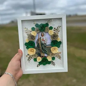 San Juditas Shadowbox Decor