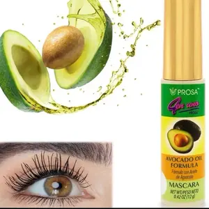 Prosa 4-in-1 Mascara with Avocado Extract Eyelash Cosmetic Makeup Nourishing Waterproof Formula 13ml - Water Proof