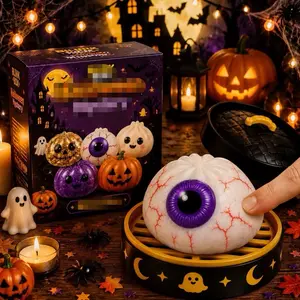 Halloween Squishies EYEBALL Dumping Hot Seller and back on Pre Order