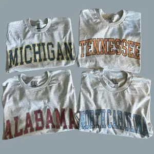 Vintage Varsity College T-Shirt, Retro Campus Graphic Tee, Classic Preppy Streetwear Shirt, Unisex Casual Top, SPORT GREY Football T-Shirt