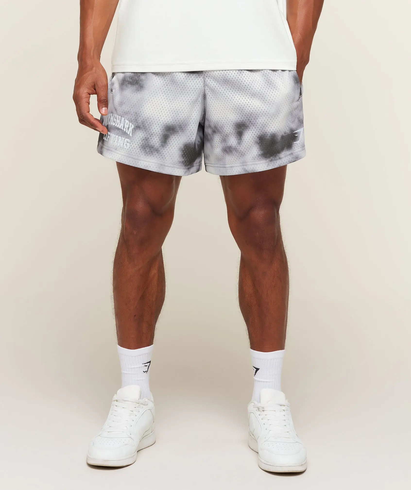 Gymshark Lifting Mesh 5" Shorts, Men's Athletic Gym Training & Workout Shorts
