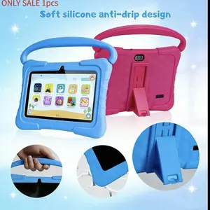 2026 Latest 7-Inch Android Tablet, Shockproof Case, 1gb+16GB, Wi-Fi, Parental Control, Dual Cameras, Bluetooth-compatible, Education, Blue/, Eye Protection Mode