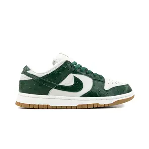 Women's Nike Dunk Low LX "Green Ostrich" Phantm/Gorge Gn-Sl (FJ2260 002)