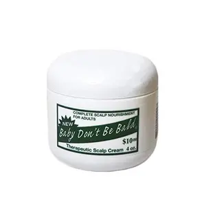 Baby D;Be Bald Complete Scalp Nourishment For Adults Therapeutic Scalp Cream, 4 Oz.