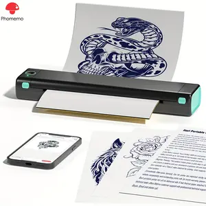 New Phomemo M08f Tattoo Transfer Printer Wireless A4 Thermal Advertising printing and drawing equipment