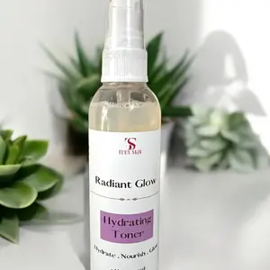 Radiant Glow Hydrating Spray-on Toner Skincare Soothing Aloe Vera Niacinamide Daily Gentle Ginseng Cucumber Cleansing Sensitive