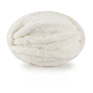 Handmade Knitting Yarn 2cm Thick for Crochet Blanket Mat Soft Warm Scarf Thread, Ideal for Handcrafted Projects & DIY Accessories