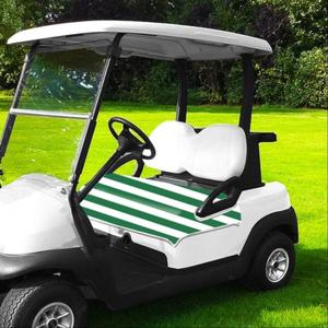 golf cart seat cover, golf cart seat towel blanket with holes, super durable & soft, easy install and clean, suitable for most ezgo, yamaha & club car