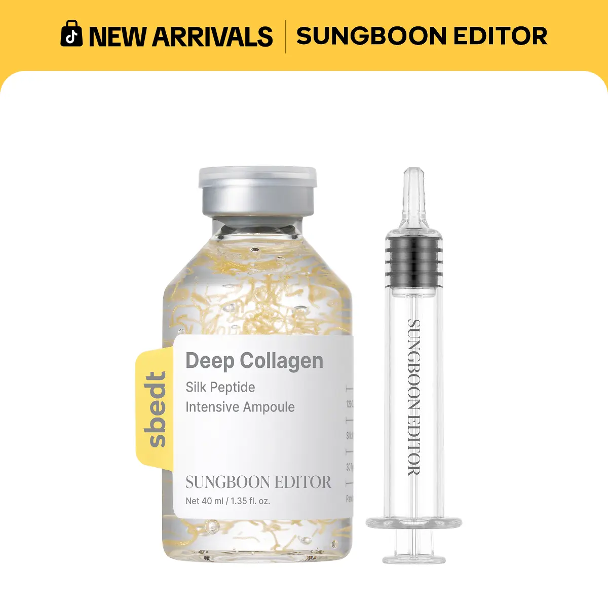 [Sungboon] Lifting Ampoule | Wrinkle Care | Face-Lift at Home serum with Peptides & Deep Collagen | Plumping, Smooth, Anti aging Korean Skincare mothers day gift ideas (30ml)