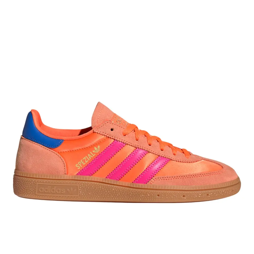 adidas Womens Handball Spezial Sneakers Shoes Casual - Orange