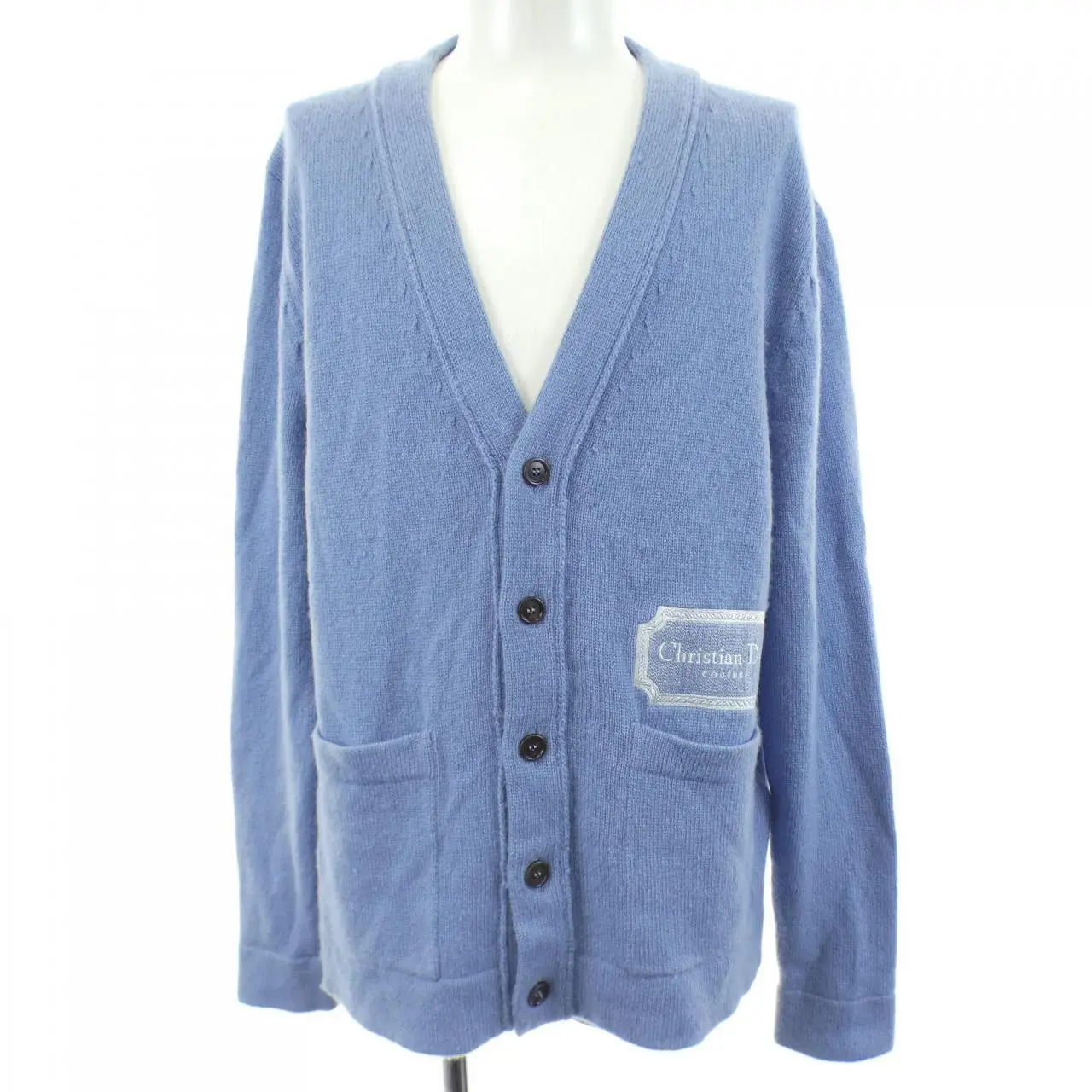 Pre-owned Dior Cashmere Small Leather Goods Cardigan