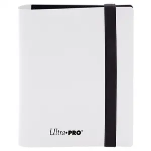 Ultra Pro ULP15363 2 Pocket Pro Eclipse Binder, Arctic White