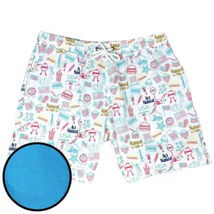 Weekend BBQ - Natural Light Swimsuit Shorts