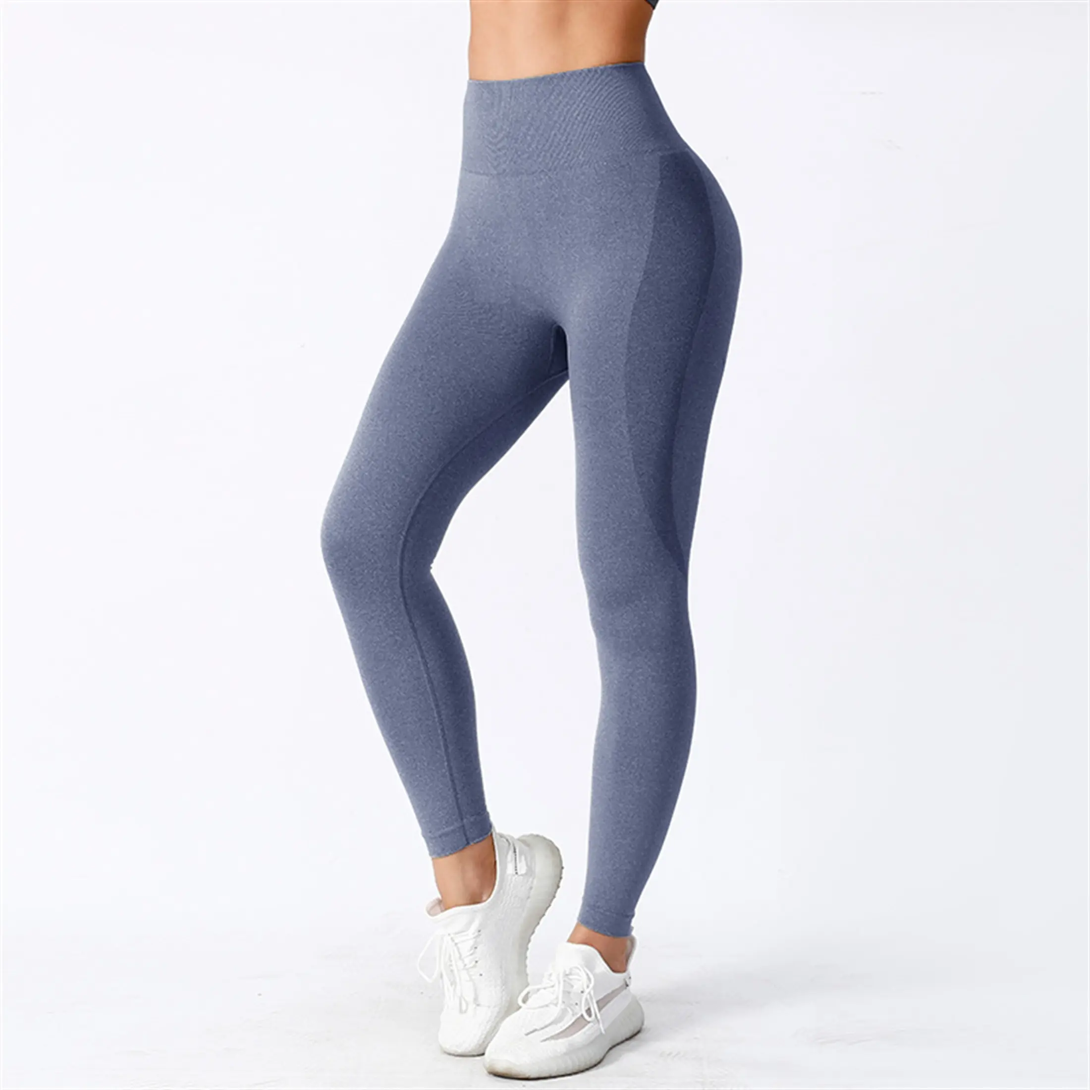 Women Workout Leggings High Waist Scrunch Peach Butt Lifting Tummy Control Gym Sport Fitness Tights