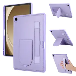 Suitable for Samsung Galaxy A9/A11/A9+/A11+ tablet computer single-bottom-shell handrest pen slot shell stand full package protective cover Protection Handheld