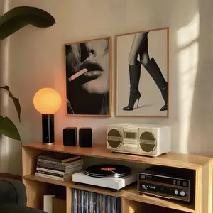 Set of 2 LUXURY FEMME FATALE Poster Printable, Vogue Poster, Chic Poster Print, Fashion Poster Print, Fashion Wall Art, Hypebeast Wall Art