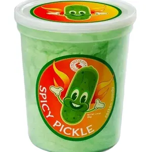 Spicy Pickle Cotton Candy