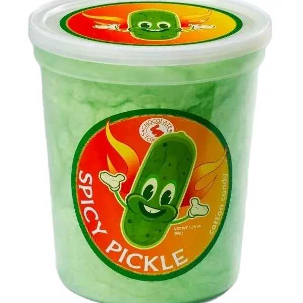 Spicy Pickle Cotton Candy Spicy Pickle Cotton Candy
