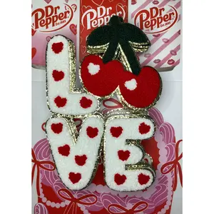 Love Cherries Chenille Patch