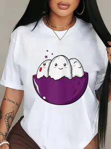 100%25 Cotton Mangosteen Fruit T-Shirt graphic shirt women