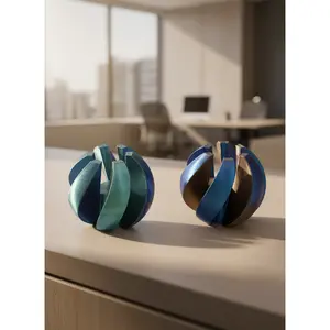 Twisted Spiral Fidget Sphere