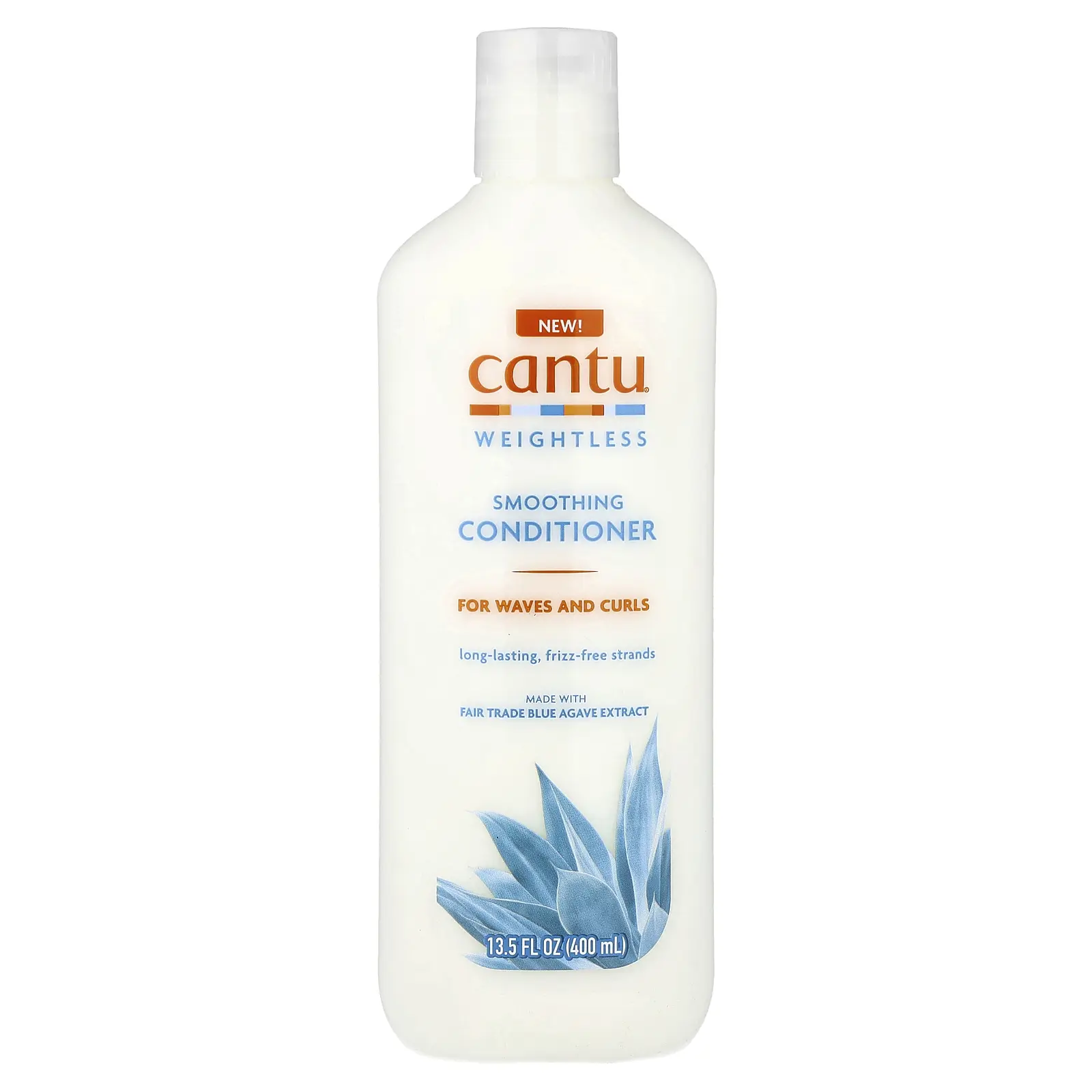 Cantu Weightless, Smoothing Conditioner, For Waves and Curls, 13.5 fl oz (400 ml)