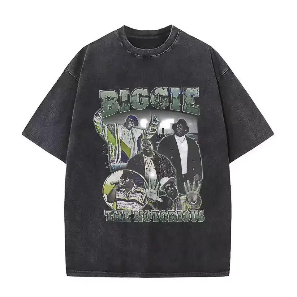 Biggie Smalls Graphic Shirt, The Notorious B.I.G. Tee, Old School Hip Hop T-Shirt, Rap Fan Gift