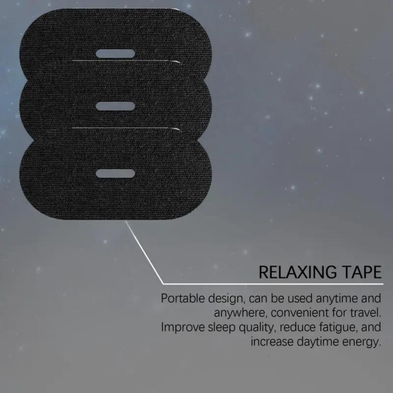 Cloud tape Mouth Tape Pack of 30/60/120 for 1/2/4 Month, Hypoallergenic Adhesive, Mild Tape, Sports Accessories, Black super breathable promotes restful Sleep, Anti Snoring Mouthpiece ,Anti Snoring Set,sleep tape,mouth tape for sleeping,black