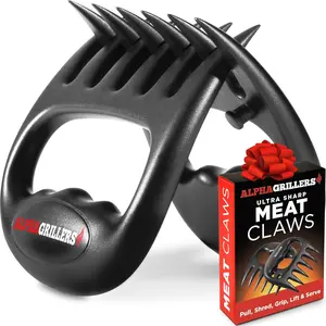 Meat Shredder Claws - Grilling Accessories Gifts for Men Dad Him Husband Boyfriend - BBQ Accessories Bear Claws Puller for Cooking Shredding Barbecue Smoker Pulled Pork Chicken