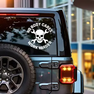 No Body Cares Work Harder Transfer Decal Car Sticker