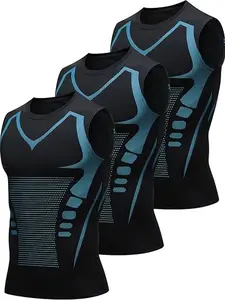 3-Pack Athletic Tank Tops for Men Sweat-Wicking Breathable Slim-Fitting Ideal for Running Workouts Sleeveless Gym Shirts Optimal Performance