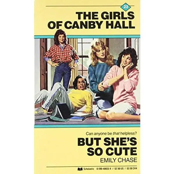 USED Book - But She's So Cute Canby Hall (Girls of Canby Hall) by Emily Chase (Paperback) - english