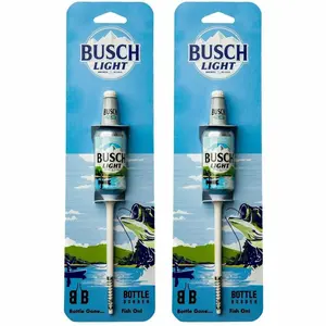 Southern Bell Brands Busch Light Fishing Bobbers - Pack of 2, Premium Fishing Tackle top  water tackle kit