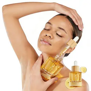 GREEN FARM Radiant Glow Body Oil | Non-Greasy, Natural Shine for All Skin – Vitamin C + 13 Plant Oils, ECOCERT Certified