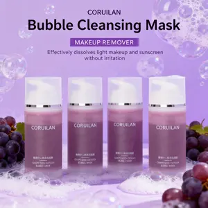 CORUILAN Self-Foaming Bubble Mask Removes Light Makeup, Sunscreen & Daily Buildup  Cleansing Moisturizing